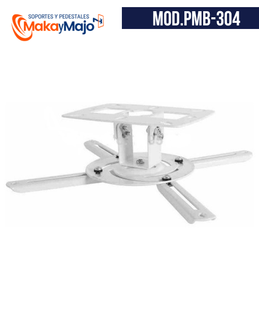Soporte de techo para proyector universal de 8 cm